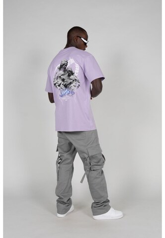 T-Shirt MJ Gonzales en violet : devant