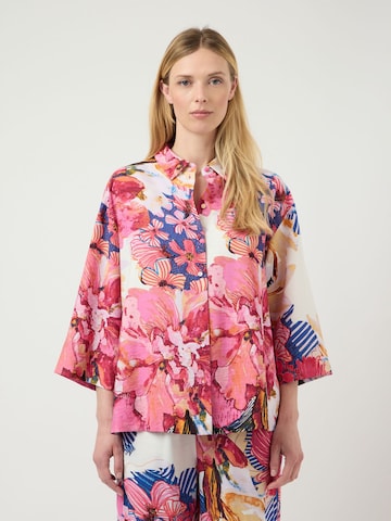 YAS Bluse in Pink: Vorderseite
