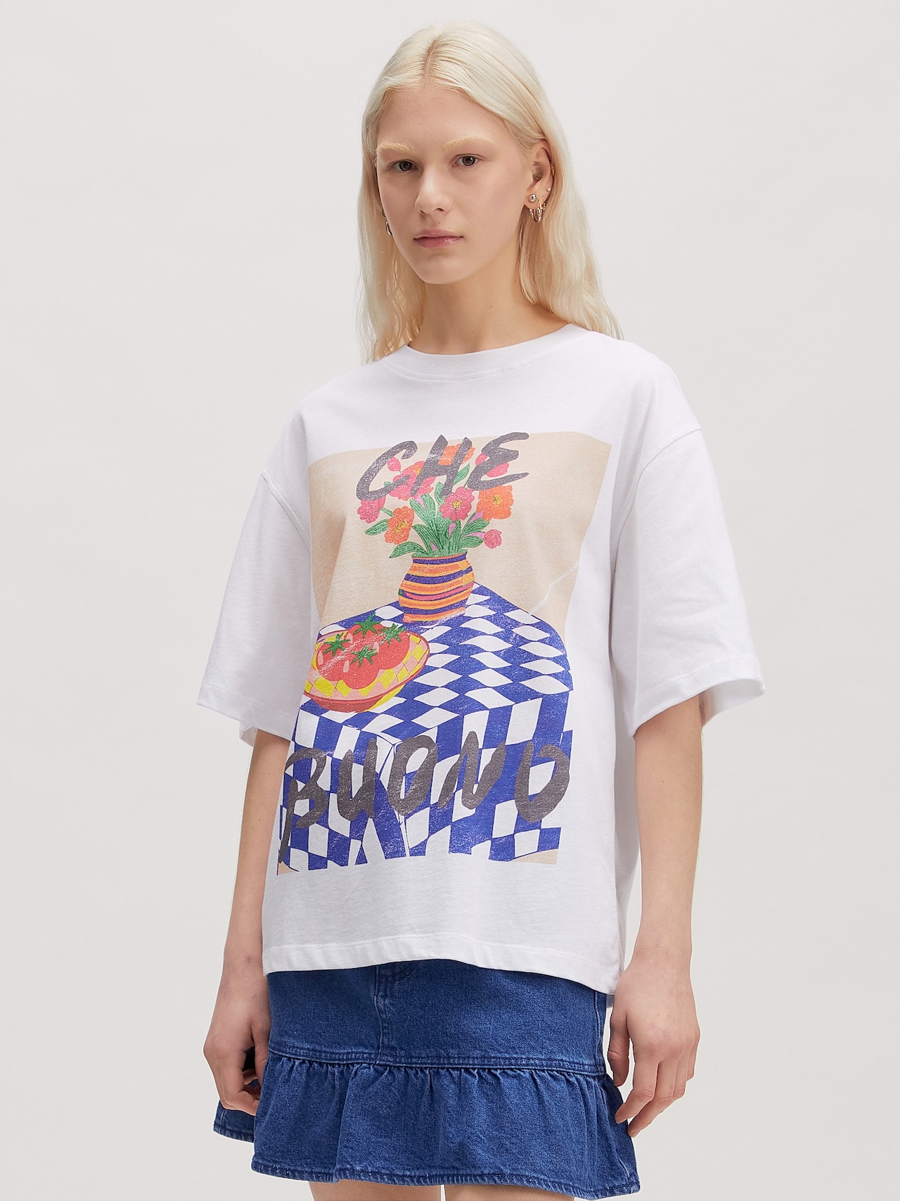 EDITED Shirt 'Xia' Ecru