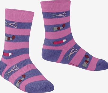 FALKE Socks 'School Supplies' in Red: front