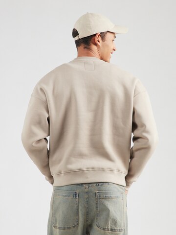 ALPHA INDUSTRIES Sweatshirt 'Japan Warrior' in Beige: Rückseite