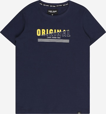 Cars Jeans T-Shirt 'YALES' in Blau: predná strana