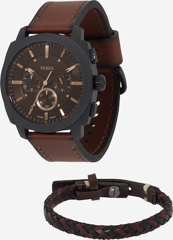 FOSSILAnalogni sat 'MACHINE' - crna boja: prednji dio