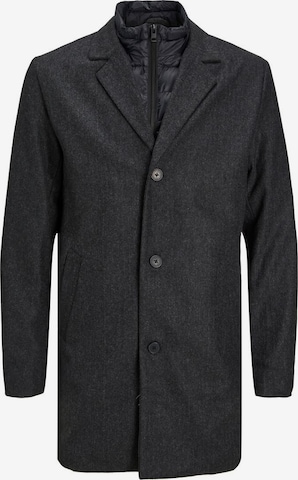 JACK & JONES Winter Coat in Grey: front