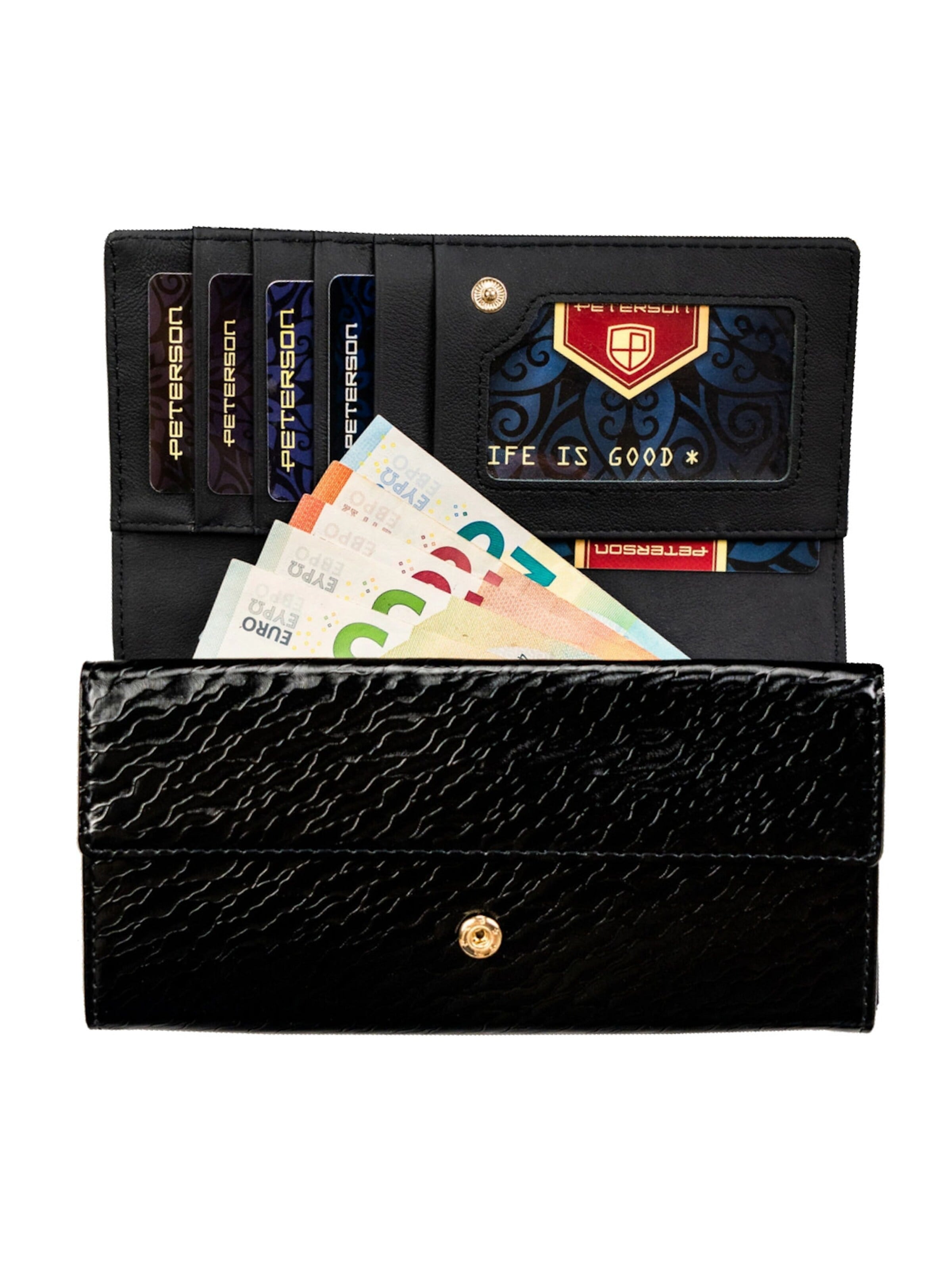 Tomshop24-7 Wallet 'Peterson Viola RFID' in Black