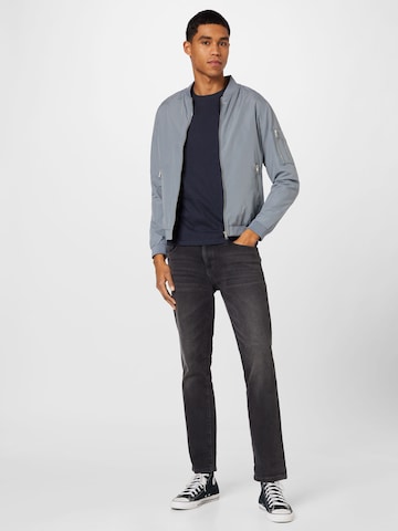 JACK & JONES - Ajuste regular Chaqueta de entretiempo 'Rush' en gris