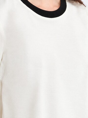 T-shirt Ethiquet en blanc