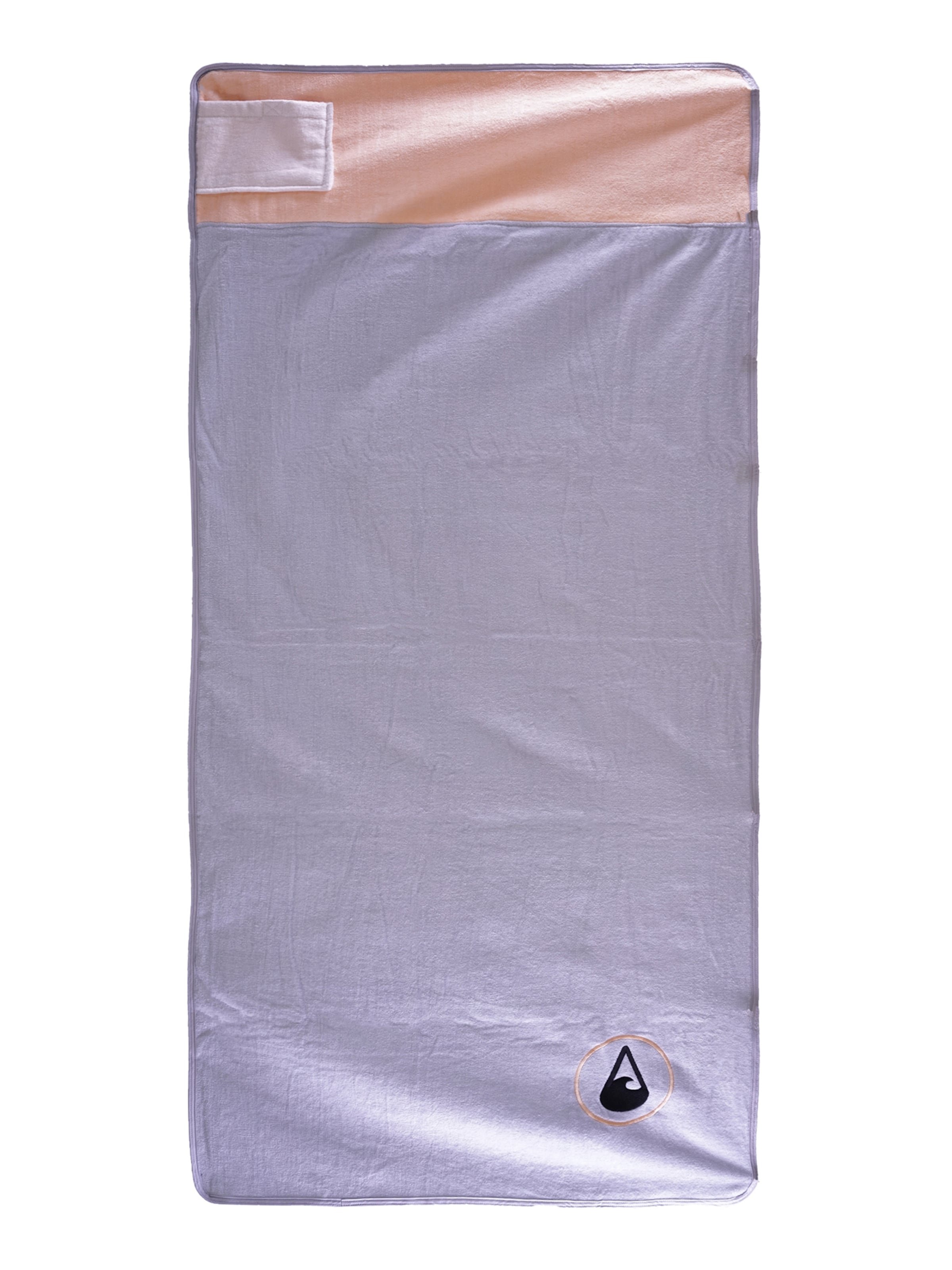 Wave Hawaii Strandtuch ' Dos ' in Grau: Vorderseite