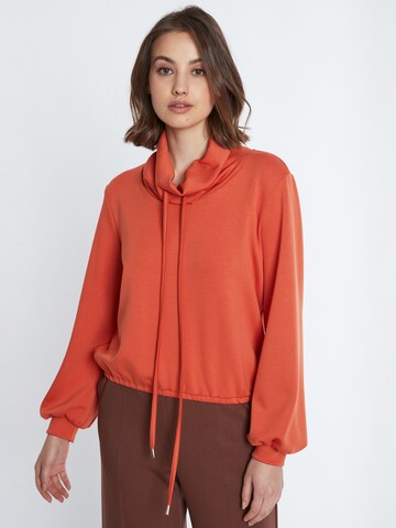 Ana Alcazar Sweatshirt 'Selma' in Oranje: voorkant