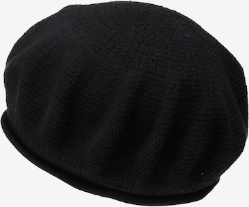 LOEVENICH Mütze in Schwarz: Vorderseite