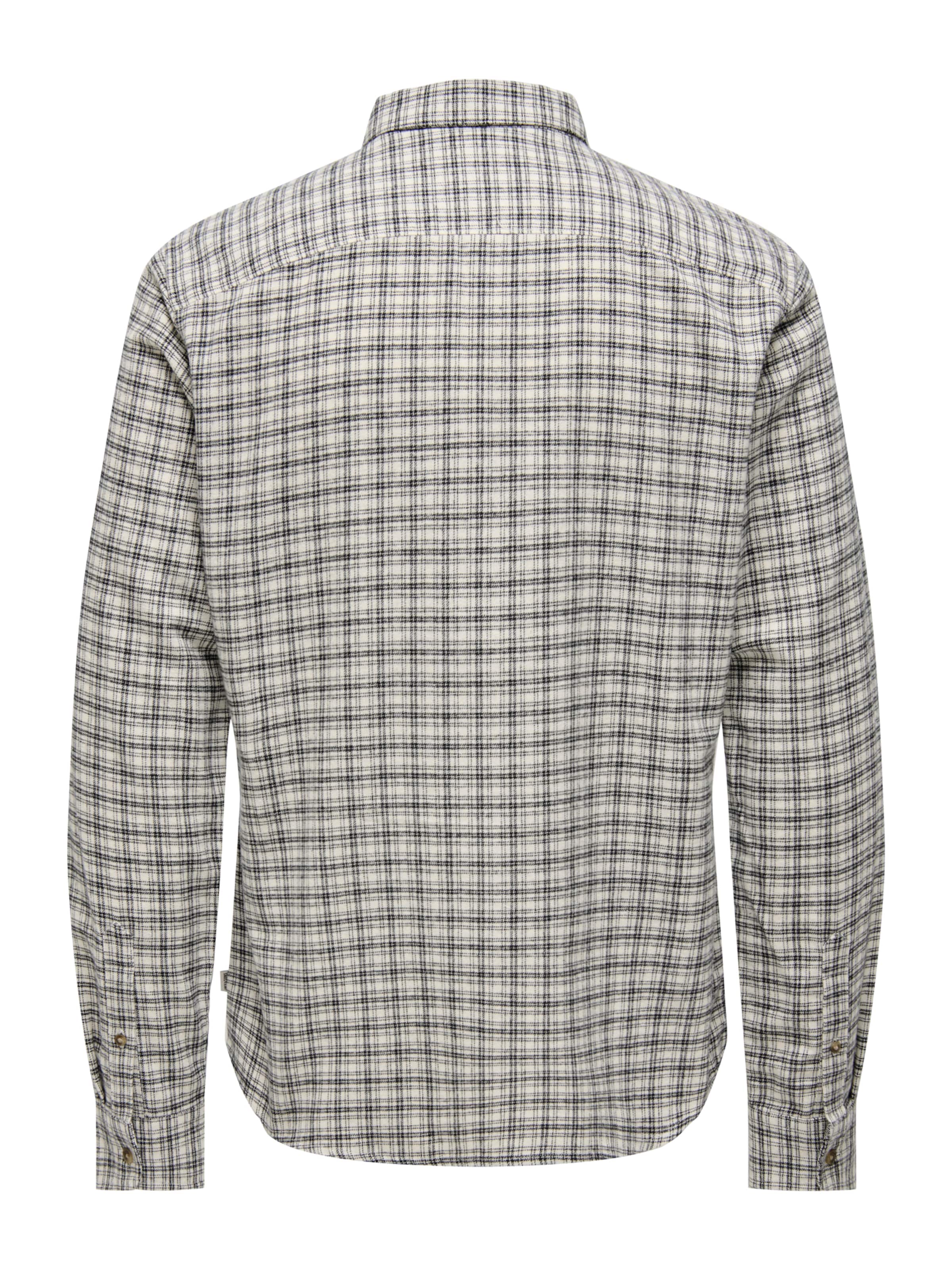 Only & Sons Slim Fit Hemd 'ONSGudmund' in Weiß