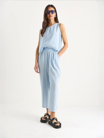 Completo pantalone di Bianco Lucci in blu