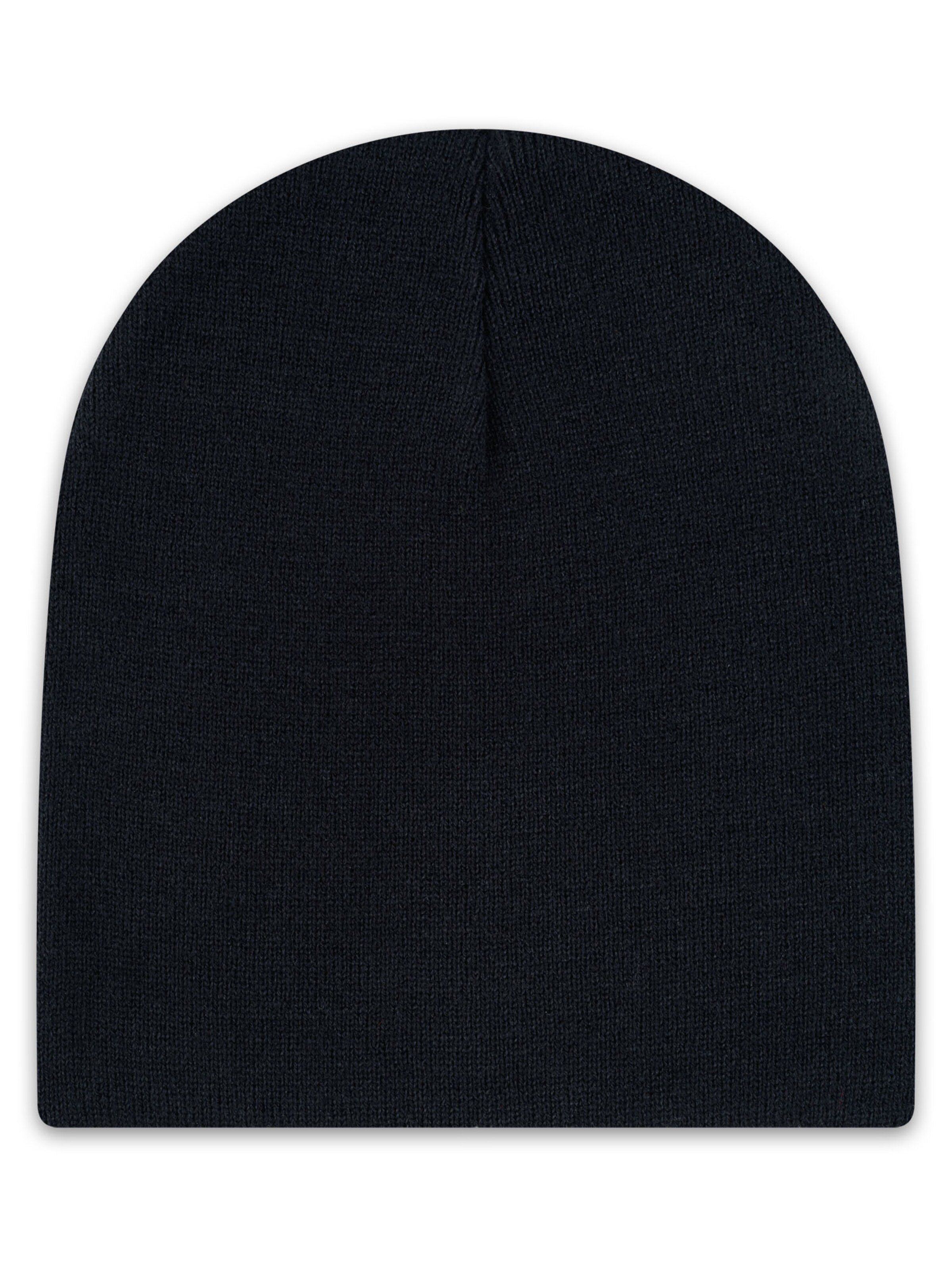 LONSDALE - Gorra 'Knitsley' en negro