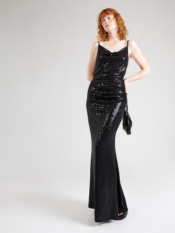 SWING Evening Dress in Black: front