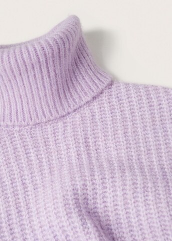 MANGO Sweater 'serenac' in Purple