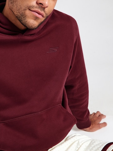 Sweat de sport SKECHERS en rouge