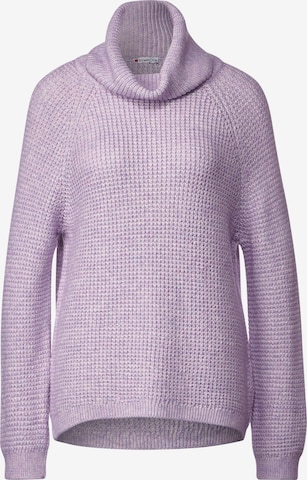 STREET ONE Sweater in Purple: front