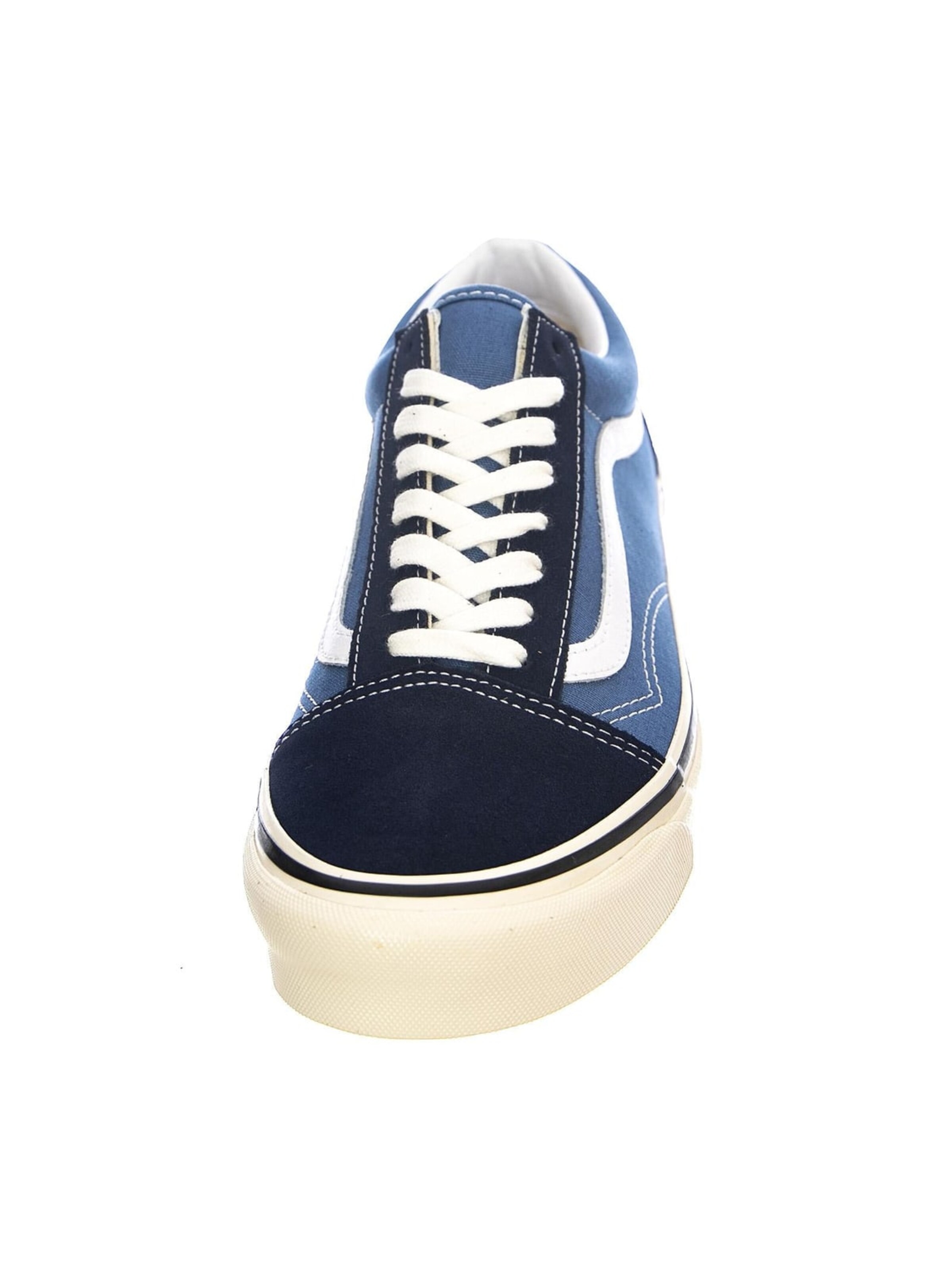 VANS Sportieve veterschoen 'Mens UA Old Skool Anaheim Factory Og Navy / Og Stv Navy Shoes' in Blauw
