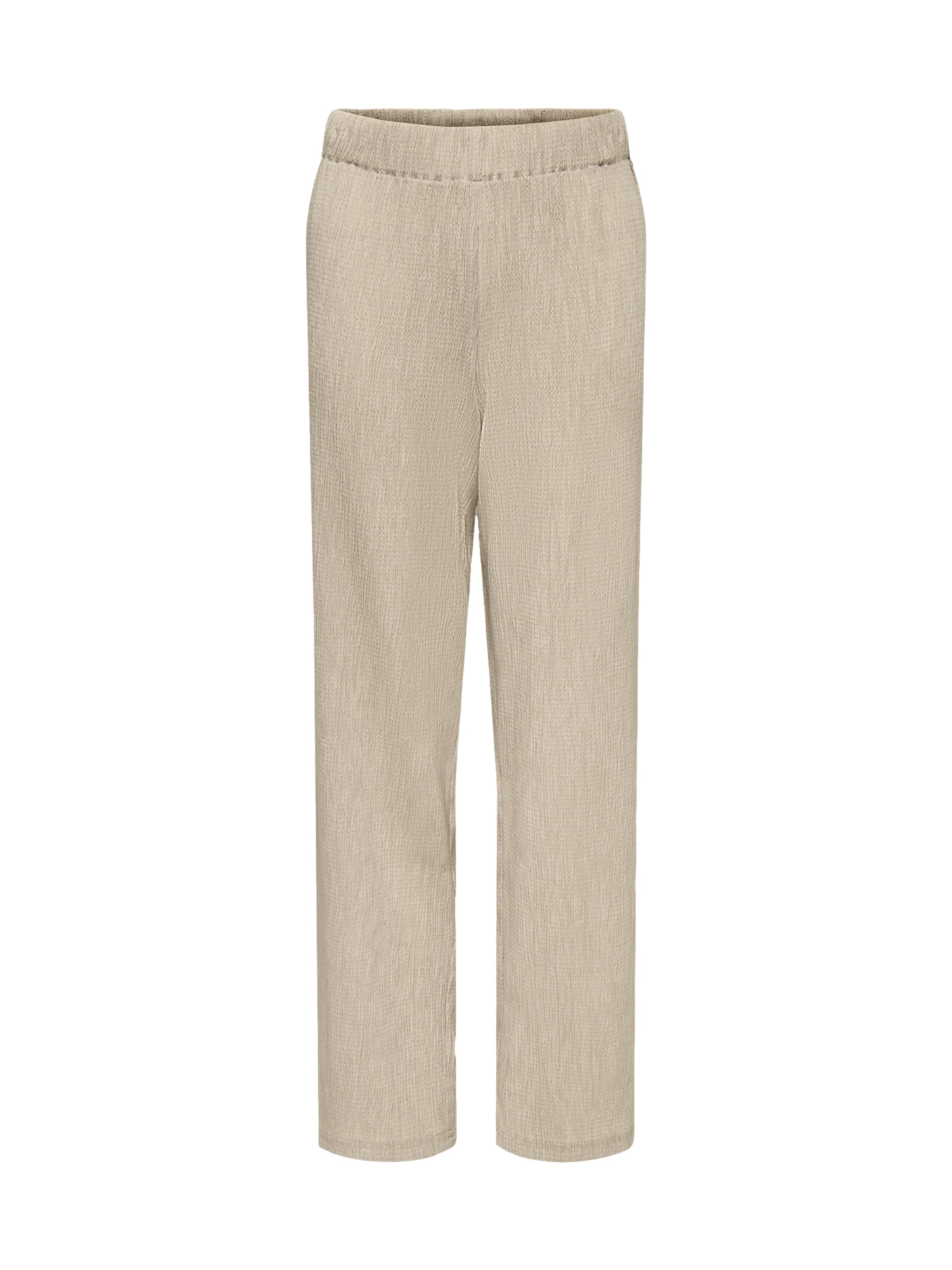 Regular Pantalon 'KOG Kaylie' ONLY GIRLS en beige : devant