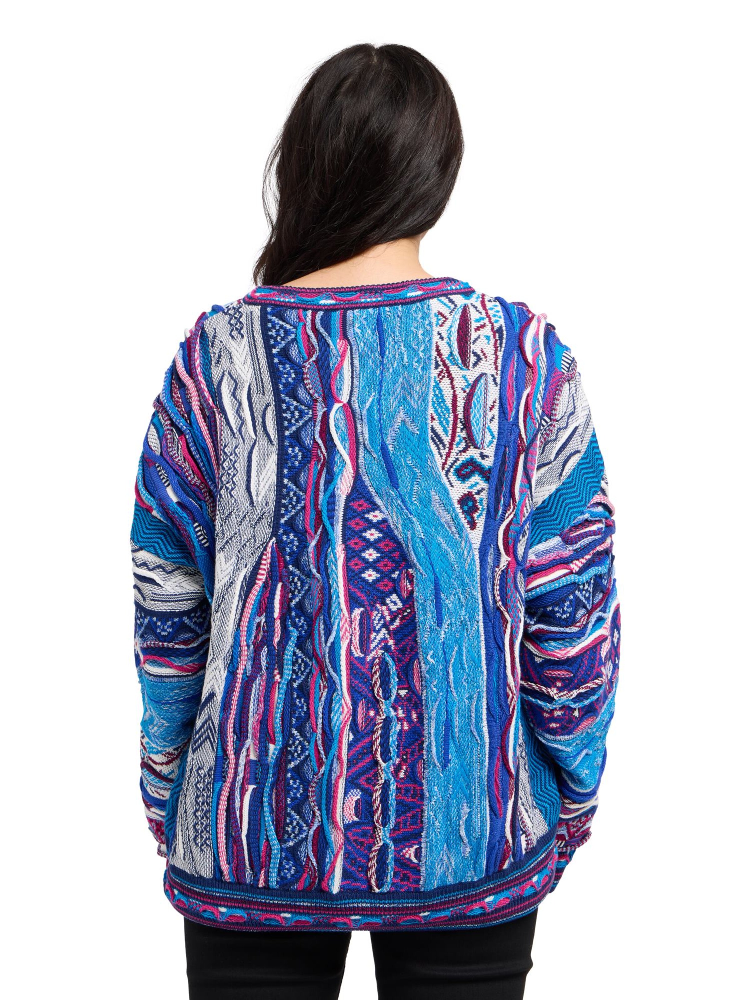 Carlo Colucci Pullover ' Di Nicola ' in Blau