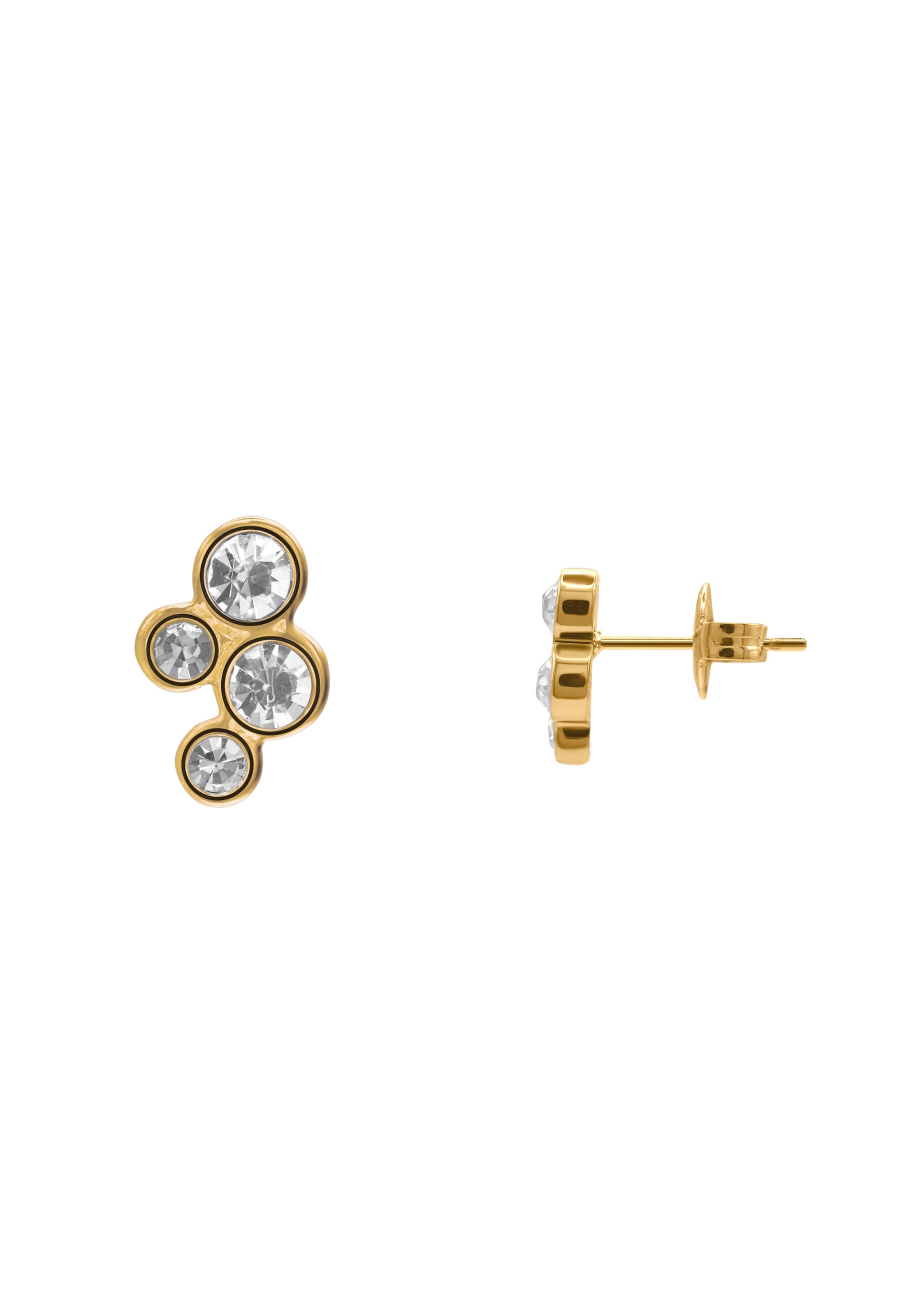 Boucles d'oreilles 'Quirin' Heideman en or