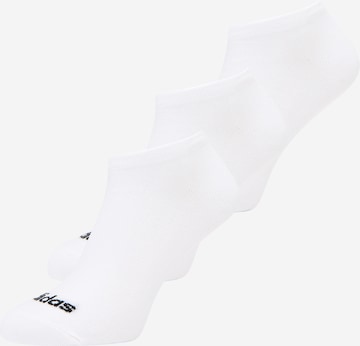 ADIDAS SPORTSWEAR Спортивные носки 'Thin Linear -cut 3 Pairs' в Белый: спереди