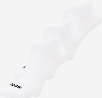 ADIDAS SPORTSWEAR Chaussettes de sport 'Thin Linear -cut 3 Pairs' en noir / blanc, Vue avec produit