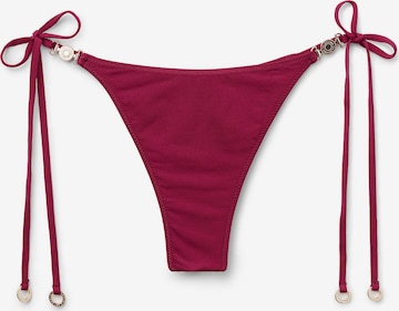CALZEDONIA Bikini Bottoms 'Minimal Fit' in Red: front