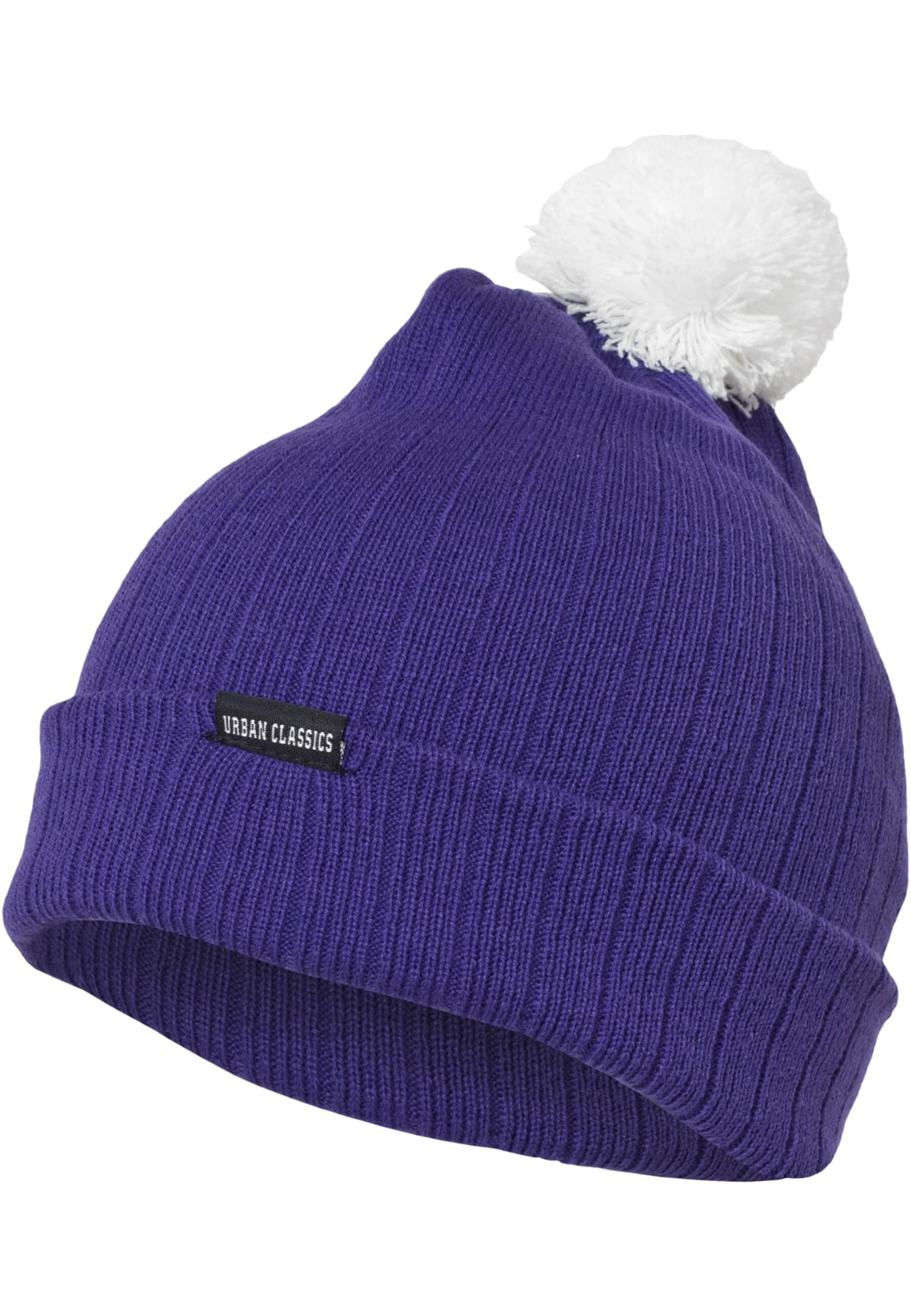 Urban Classics Beanie in Purple: front