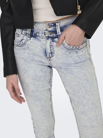 Skinny Jean 'WAUW' ONLY en bleu