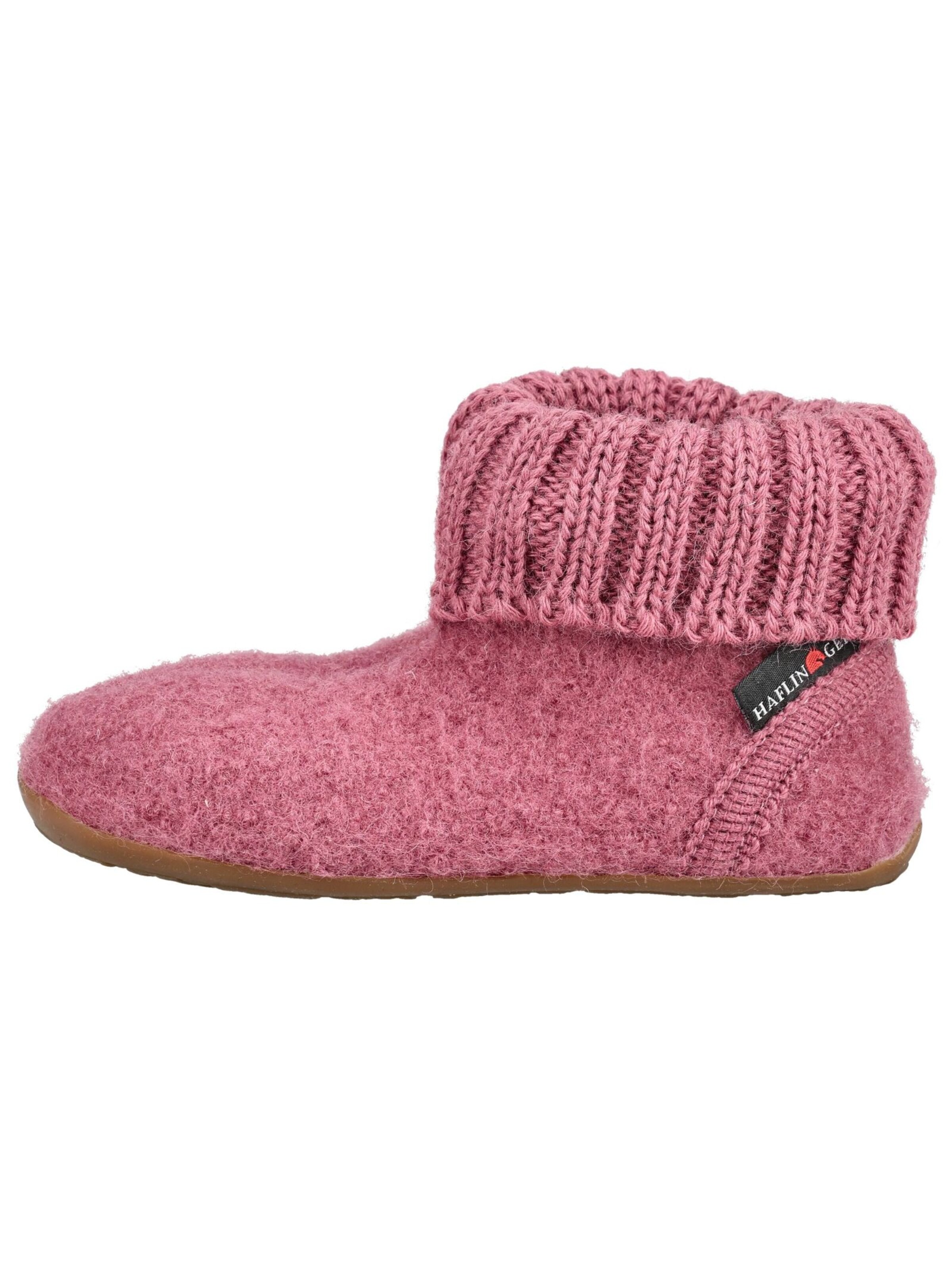 HAFLINGER Huisschoenen in Roze