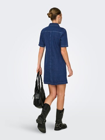 ONLY Blusekjole 'ONLMILLE' i blå