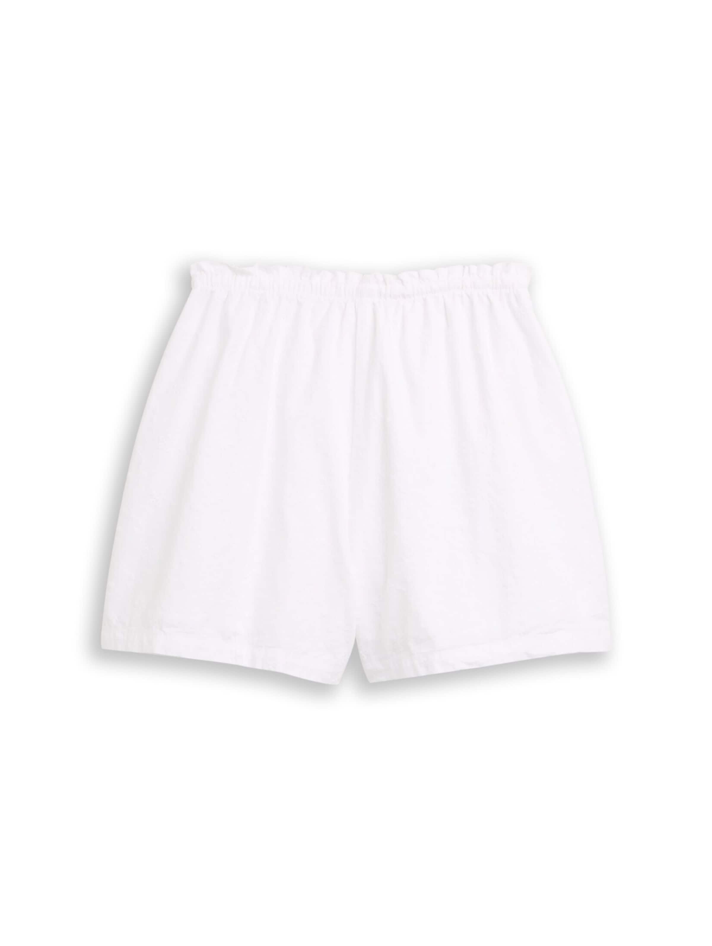 TOM TAILOR Regular Pants in White