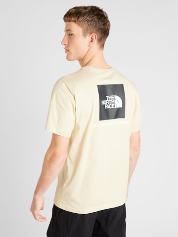 T-Shirt 'REDBOX' THE NORTH FACE en beige : devant
