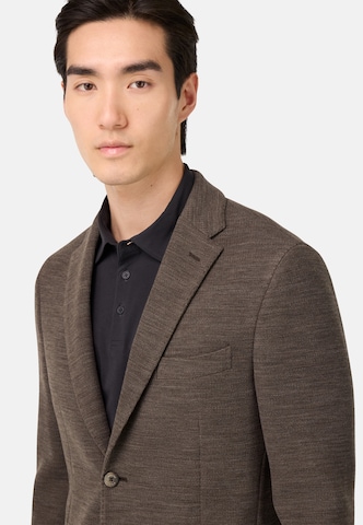 Boggi Milano Regular fit Colbert in Bruin