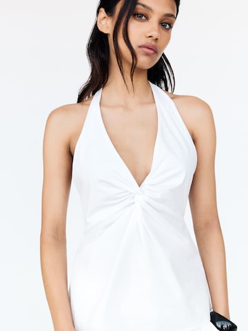 Pull&Bear Top in Weiß: Vorderseite