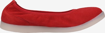 Softinos Ballet Flats in Red