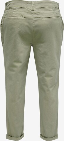 Only & Sons Normální Chino kalhoty 'Kent' – zelená