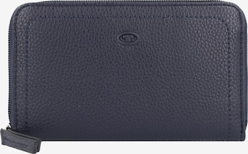 TOM TAILOR Wallet 'Ela' in Blue: front