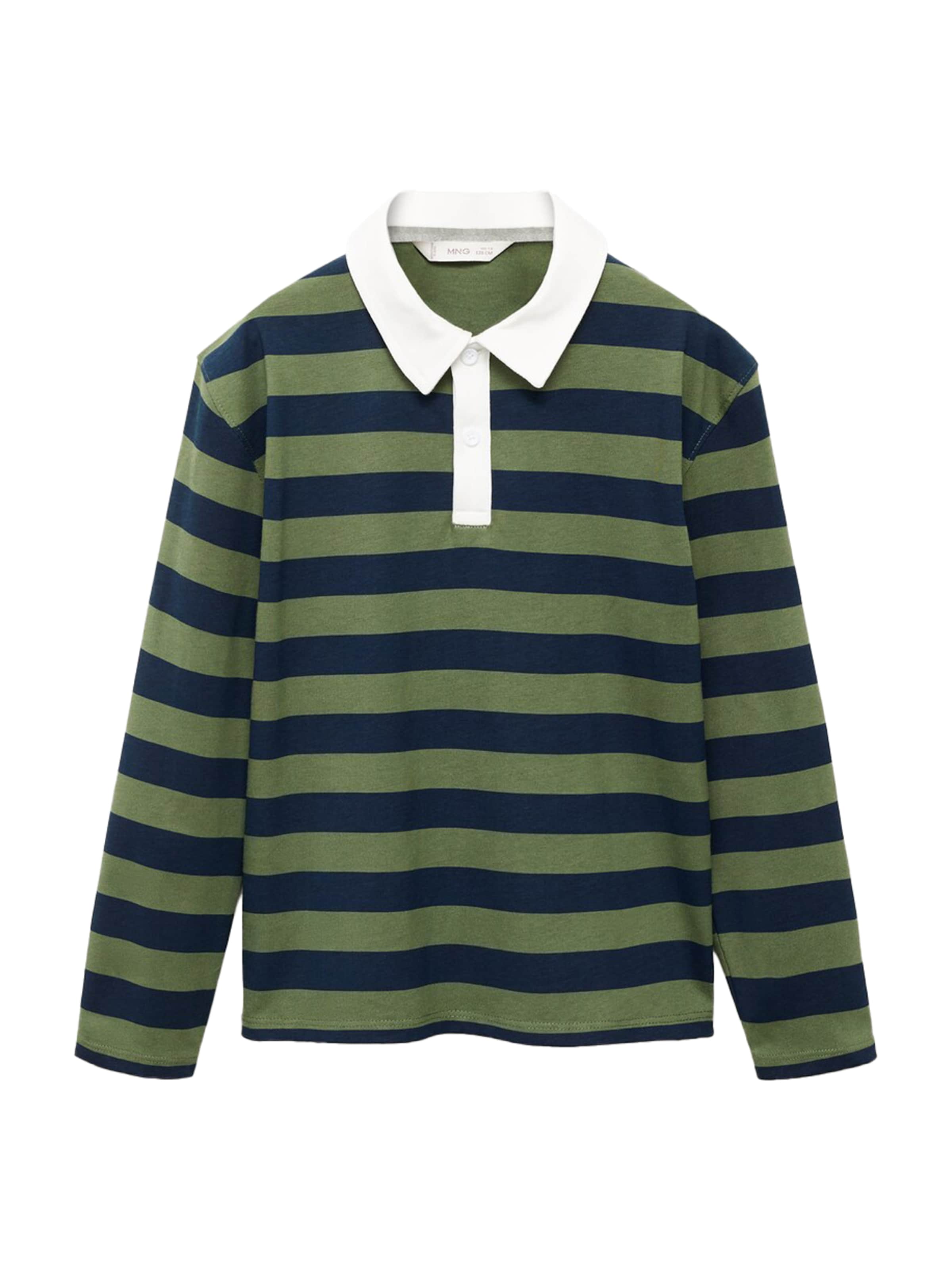 MANGO KIDS Majica | zelena barva: sprednja stran