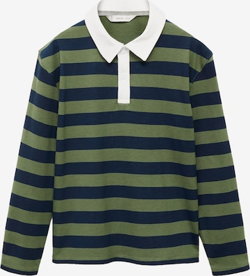 T-Shirt MANGO KIDS en vert : devant