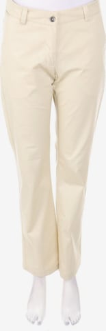 Cross Pants in M in Beige: front