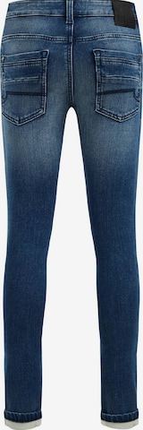 Skinny Jeans di WE Fashion in blu