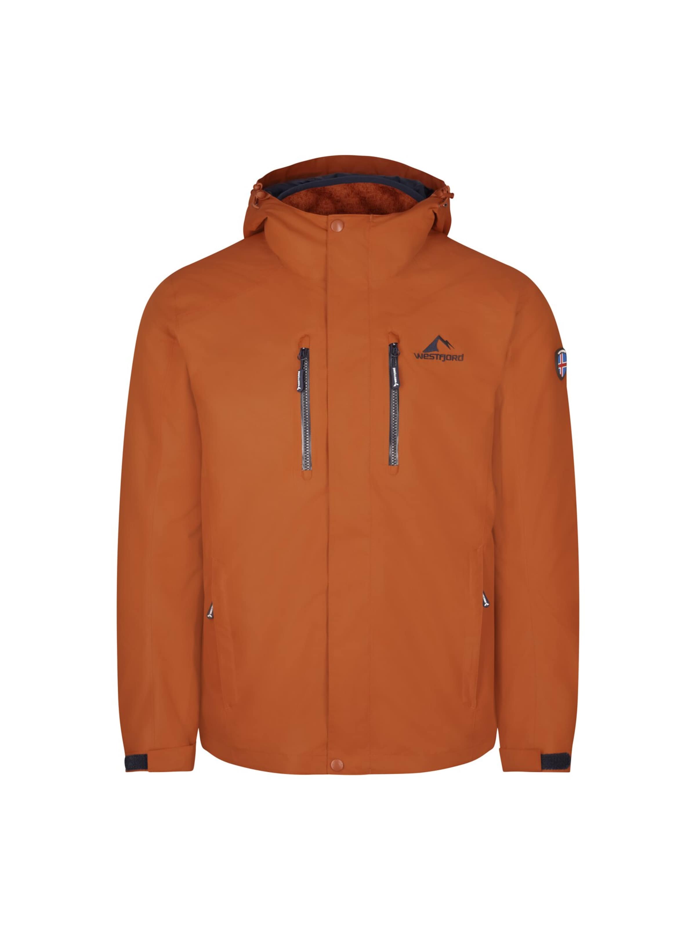 WESTFJORD Outdoor jacket in Orange: front