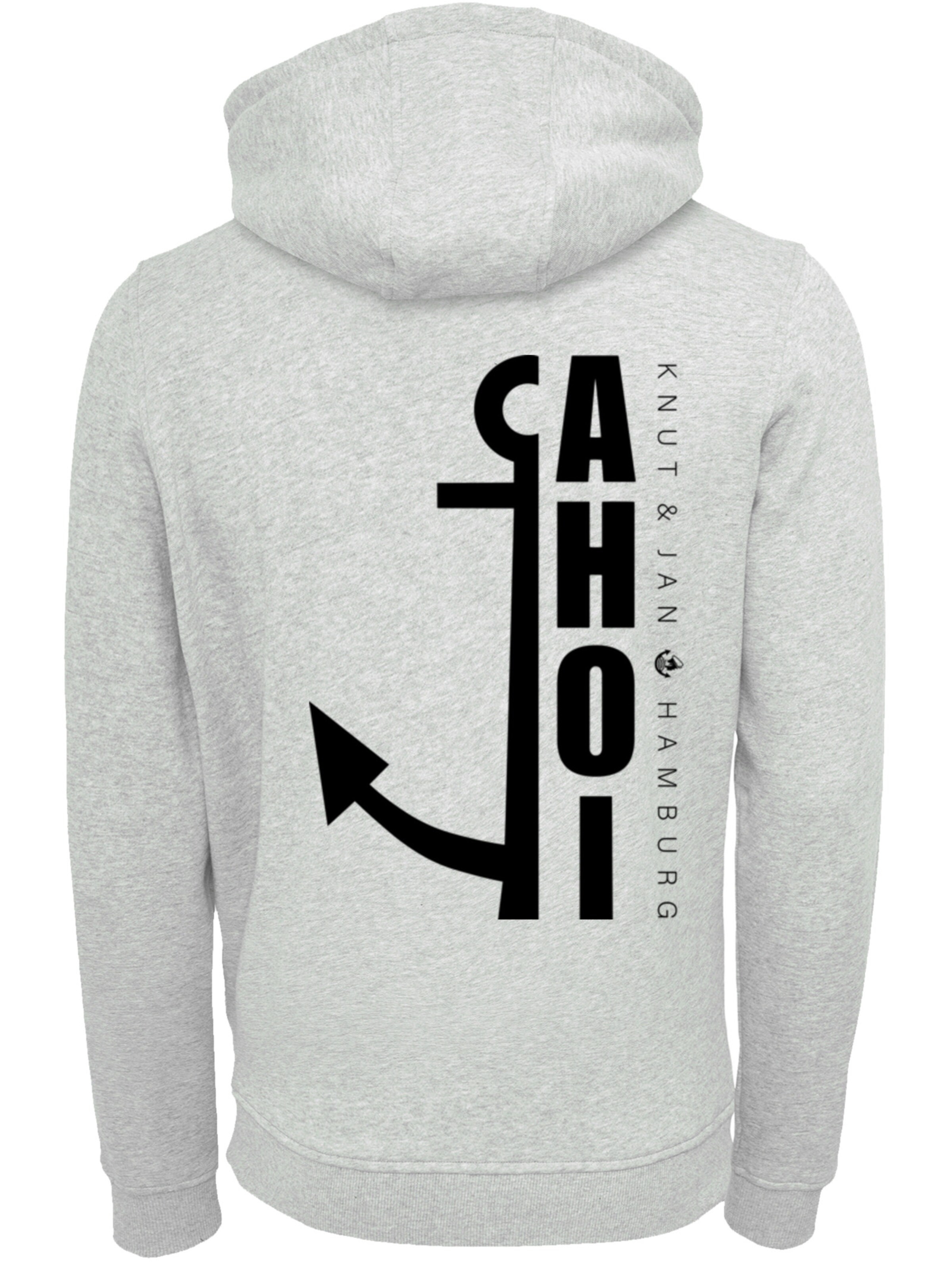 Sweat-shirt 'Ahoi Anker' F4NT4STIC en gris