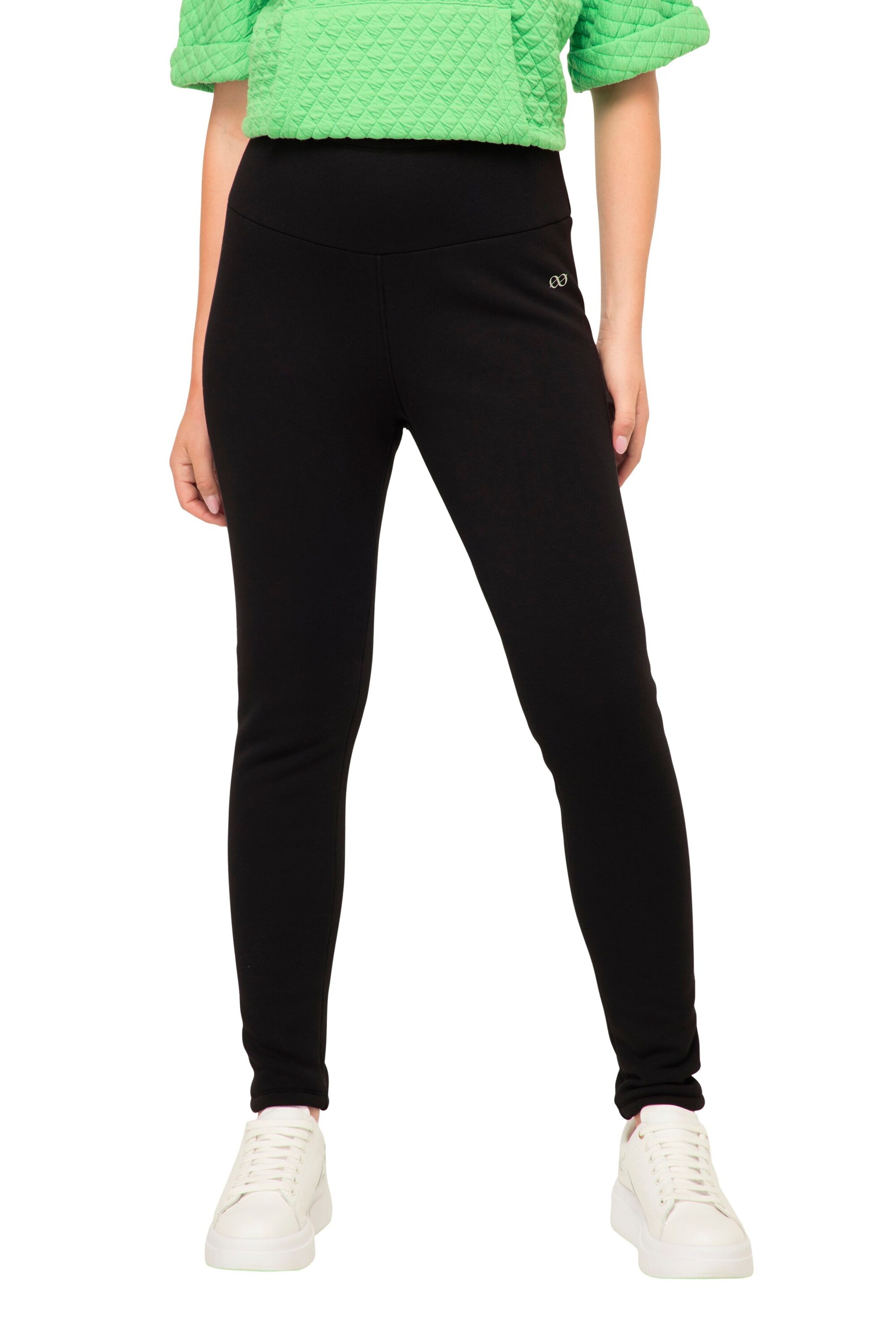 LAURASØN Skinny Broek in Zwart: voorkant