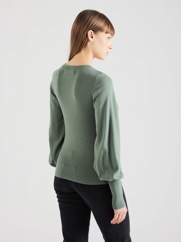 VERO MODA Sweater 'HOLLY KARIS' in Green