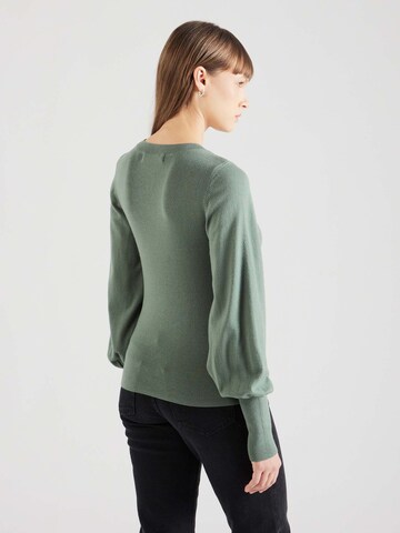 VERO MODA Pullover 'HOLLY KARIS' in Grün