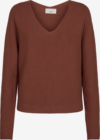 Pull-over 'Stinea' minimum en rouge : devant