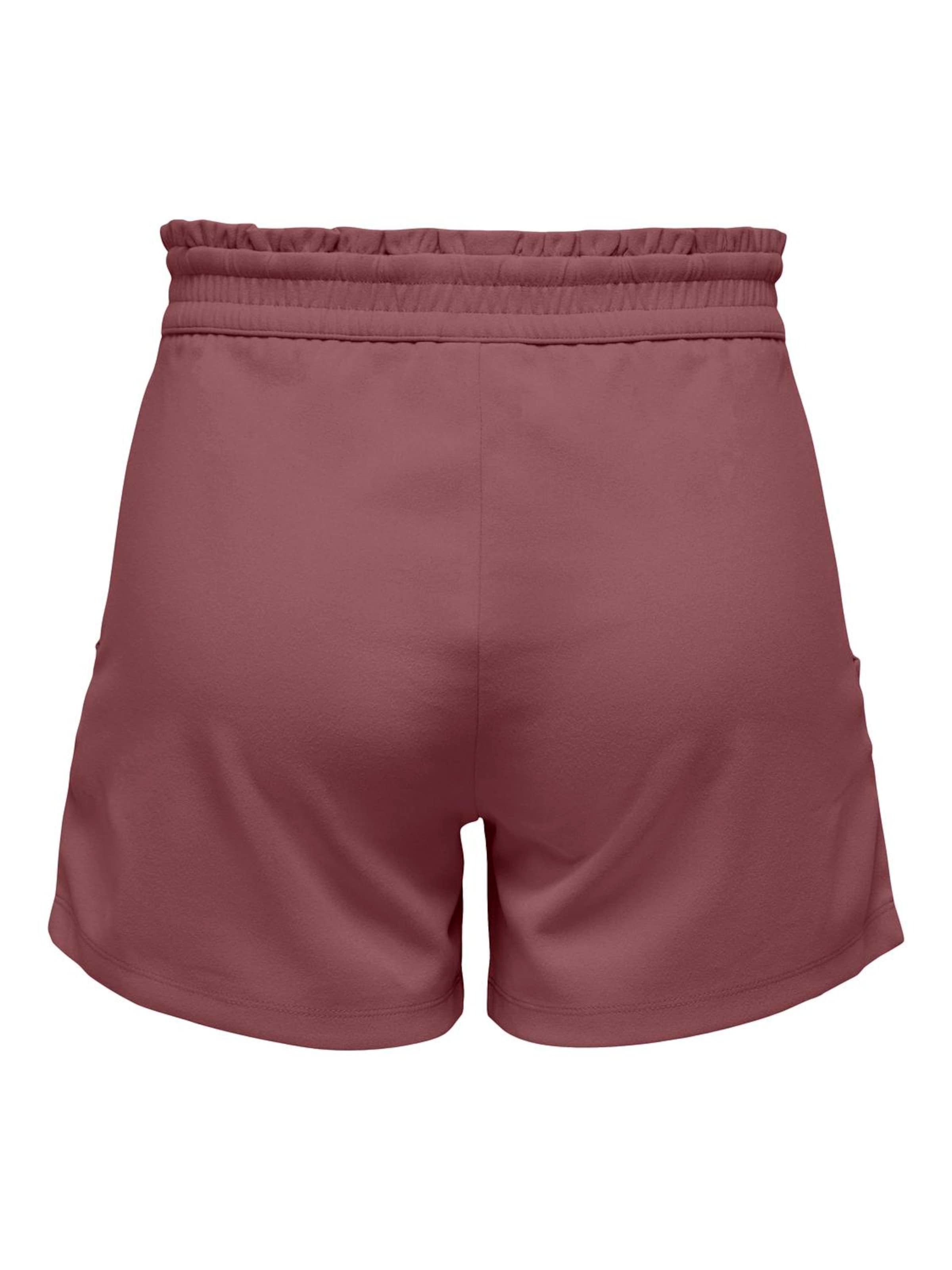 JDY Regularen Hlače z naborki 'NEW CATIA' | roza barva